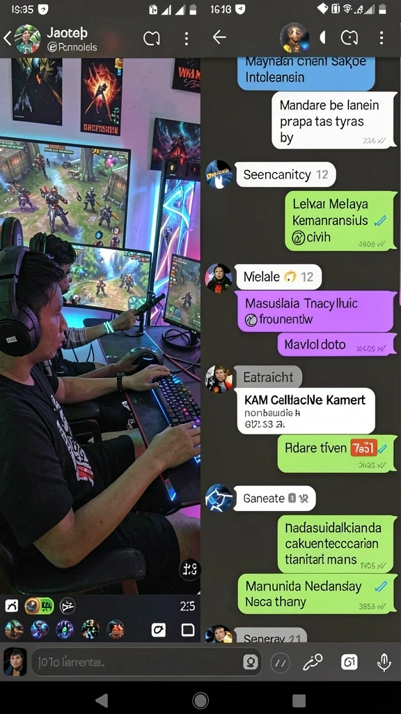Tampilan antarmuka yang user-friendly.
