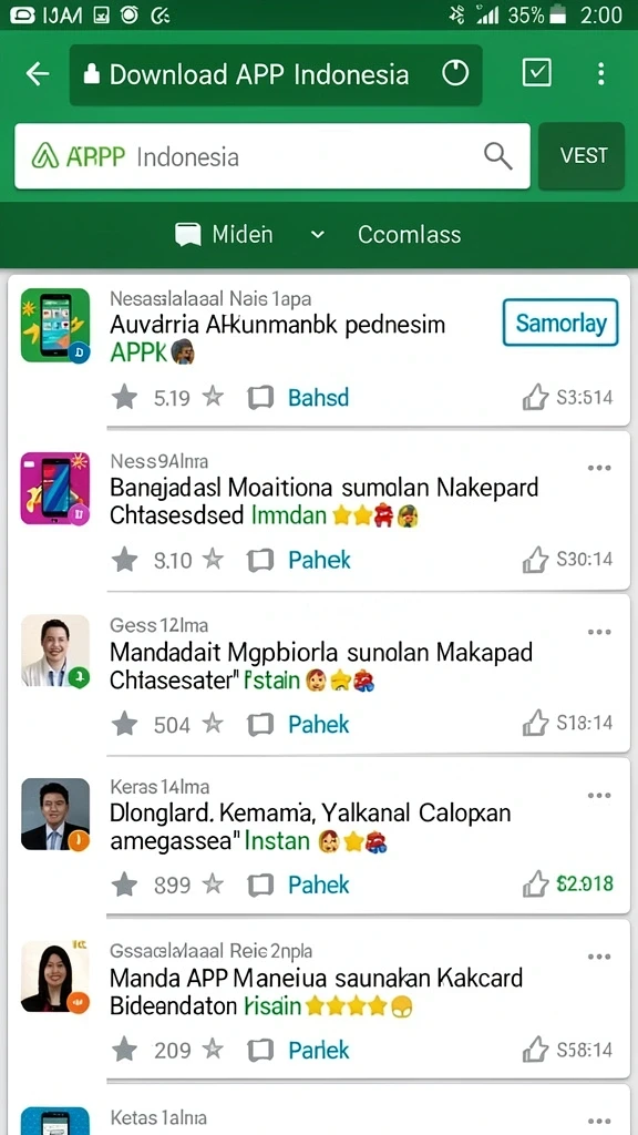 Tampilan antarmuka yang user-friendly dan menarik.