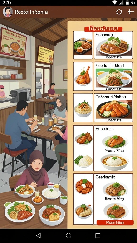 Tampilan antarmuka yang menarik dan mudah dinavigasi.