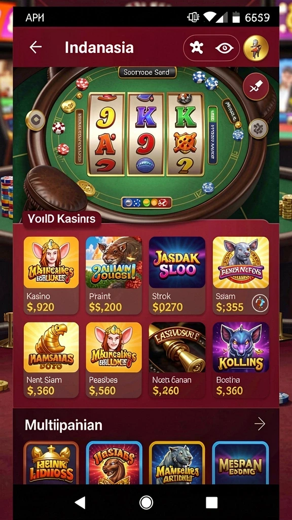 Berbagai karakter unik yang dapat dipilih.