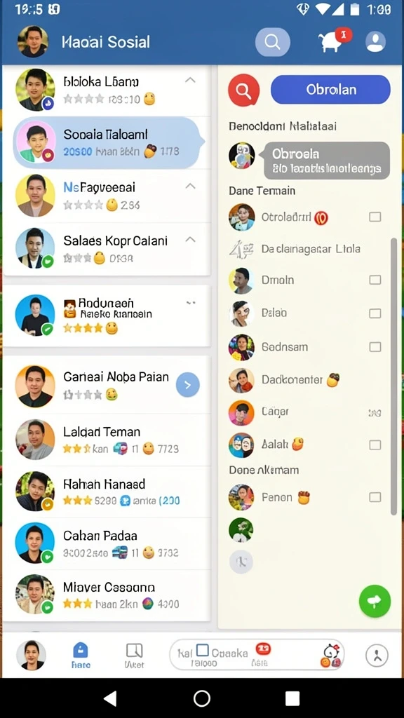 Tampilan antarmuka yang menarik dan mudah digunakan.