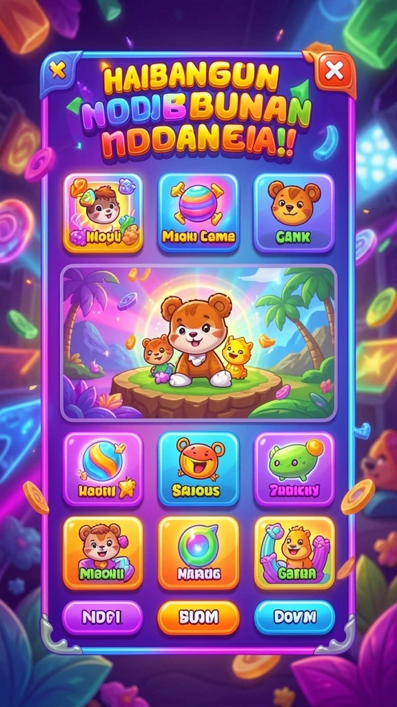 Keseruan putaran bonus yang mendebarkan.