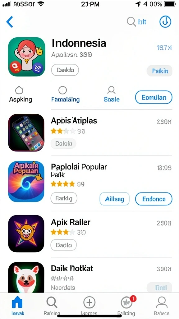 Desain grafis yang memukau dan penuh warna.