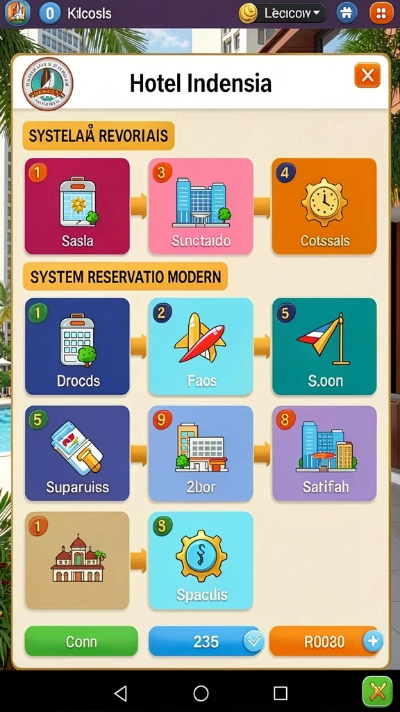 Beragam mode permainan yang menantang dan seru.