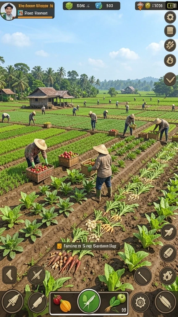 Screenshot 1: Antarmuka permainan yang intuitif dan menarik.