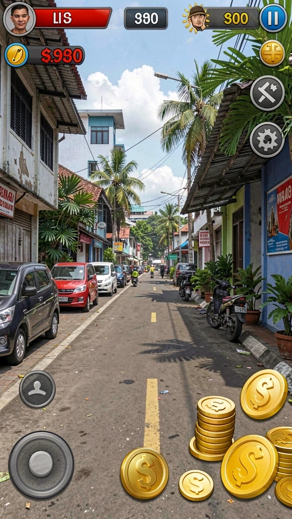 Karakter unik dengan kemampuan yang beragam.