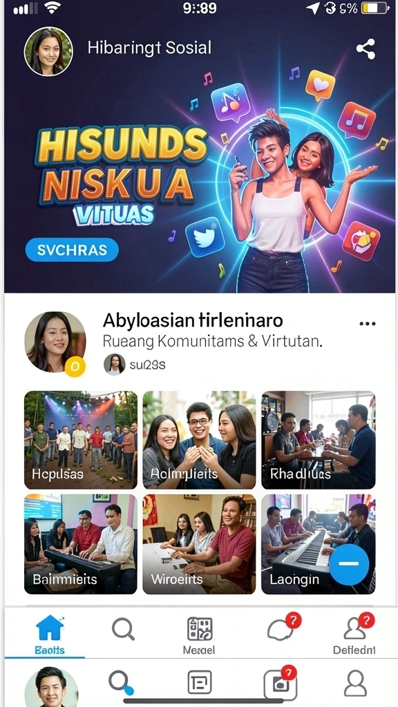 Tampilan awal DEWALIN yang menarik.