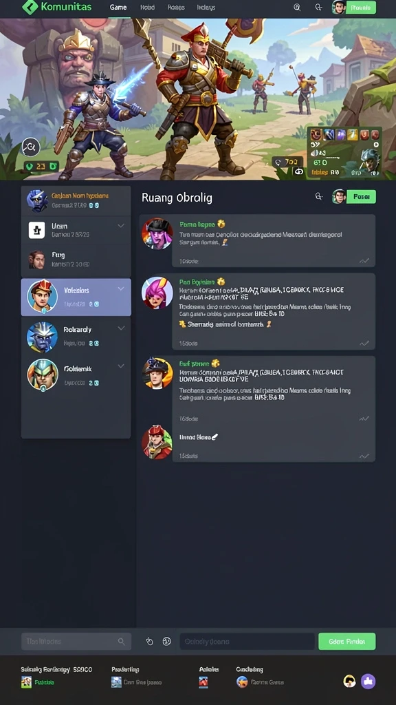 Sistem leaderboard untuk bersaing dengan teman-teman.