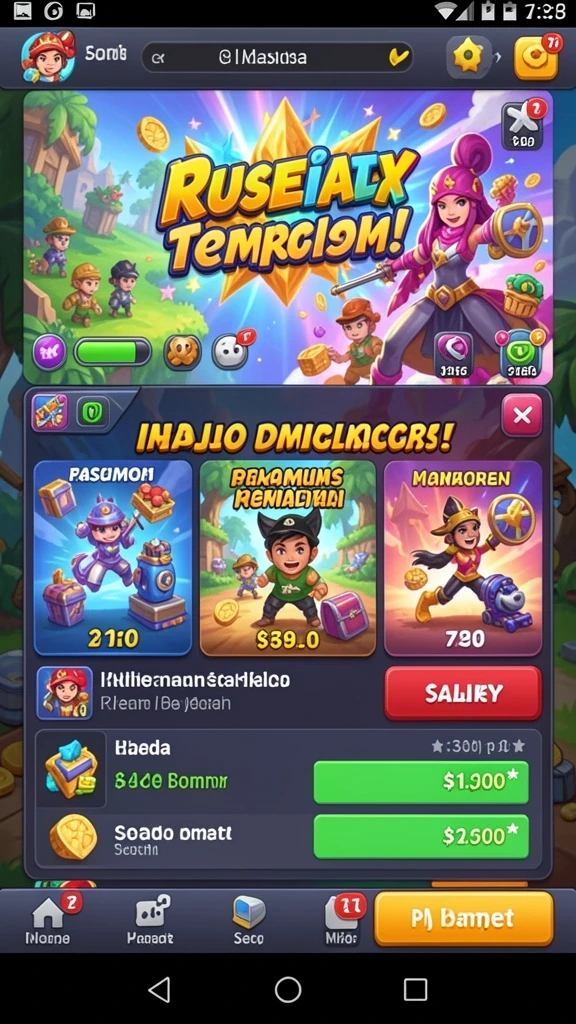 Grafis yang memukau dan detail yang tajam.