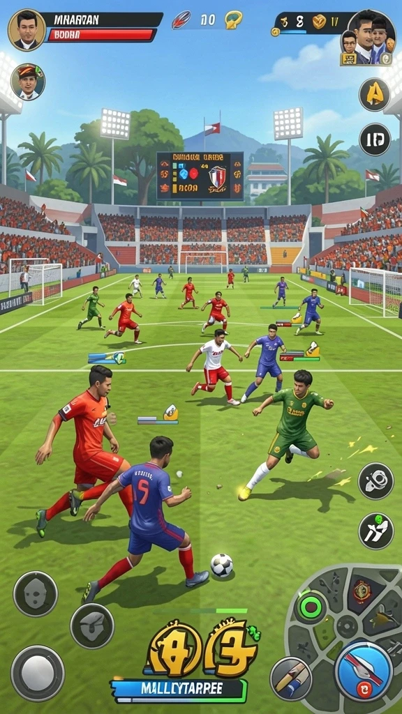 Tampilan grafis yang menawan dan detail.