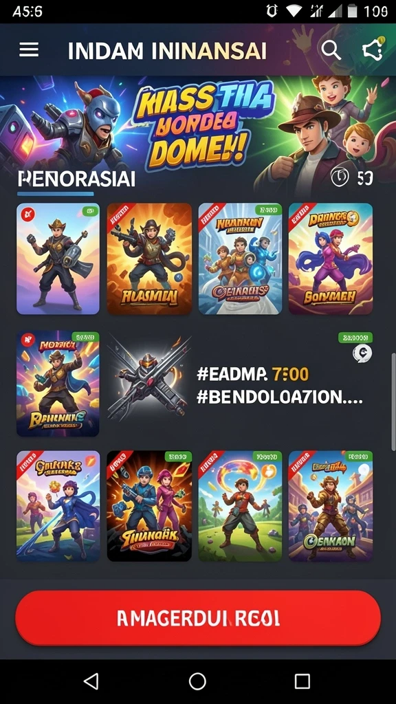Grafik yang memukau dan efek suara yang mendebarkan.