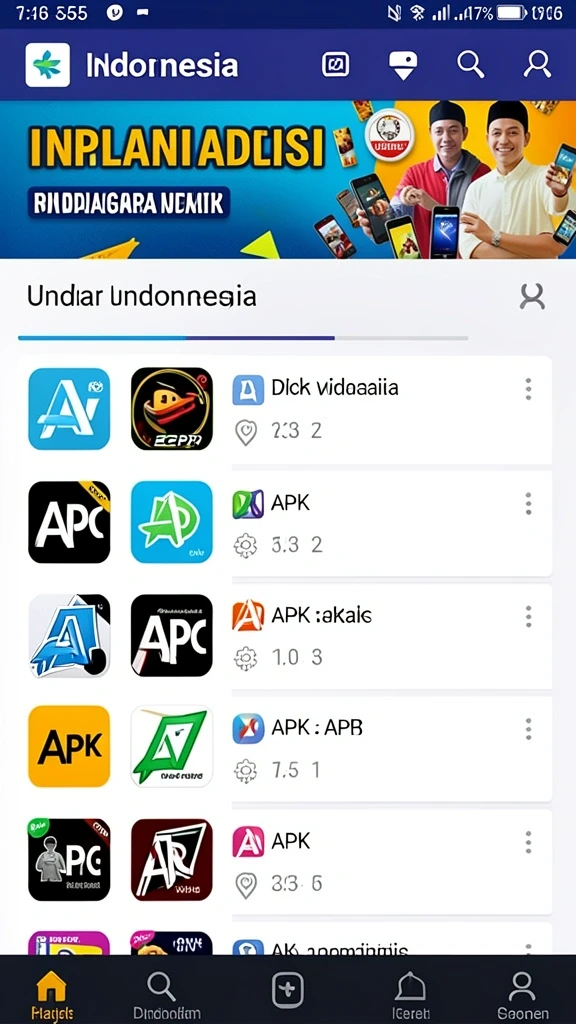 Beragam mode permainan yang menantang dan seru.