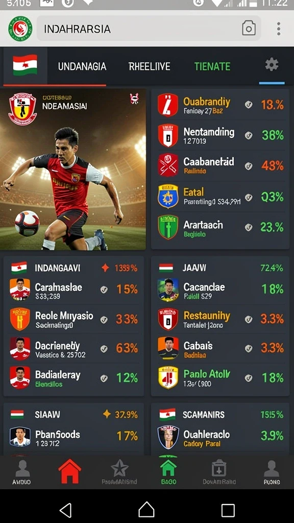 Berbagai pilihan permainan dalam satu aplikasi.