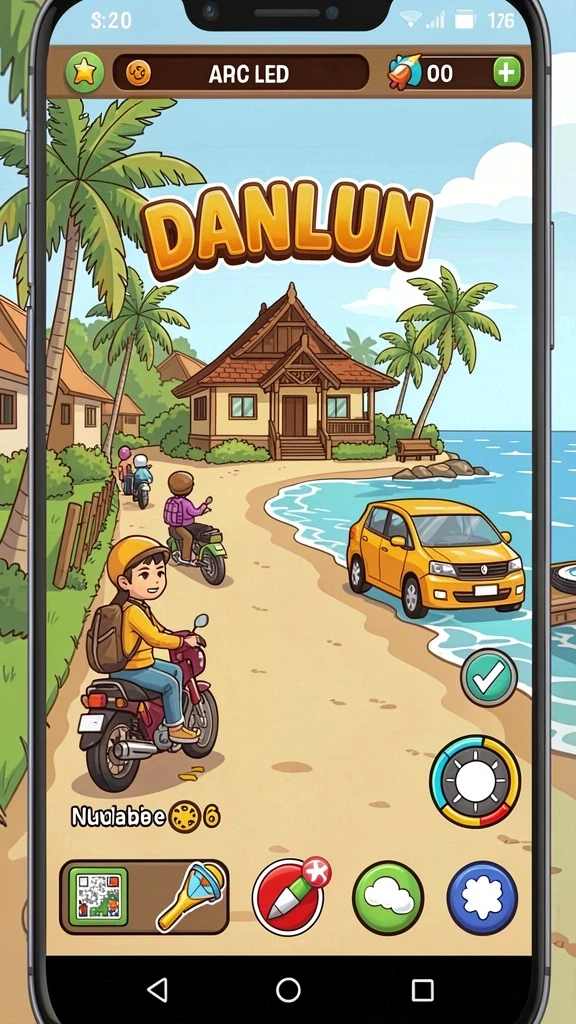 Screenshot menunjukkan momen seru saat berkolaborasi dengan teman.