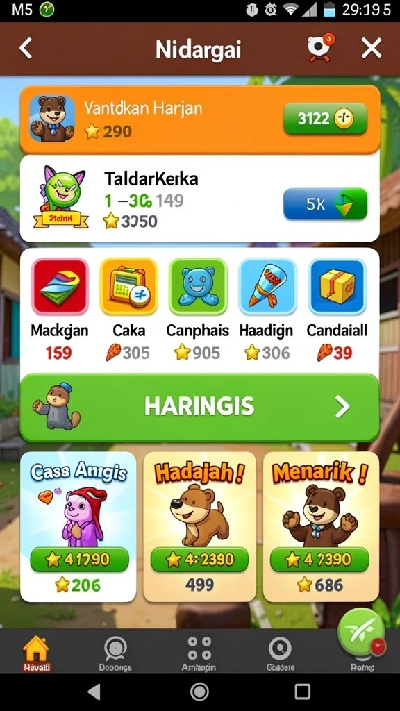Tampilan antarmuka utama KOPI4D yang menarik dan ramah pengguna.