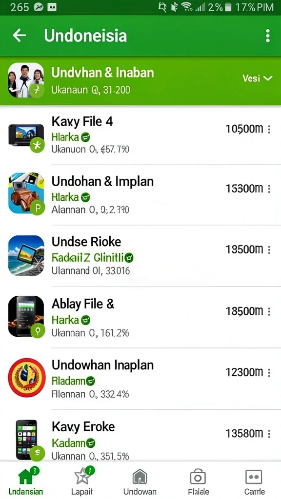 Tampilan antarmuka yang intuitif dan mudah digunakan.