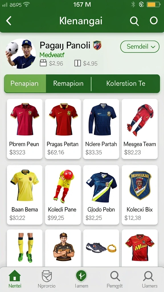 Tampilan antarmuka LOTUSBET88 yang intuitif.