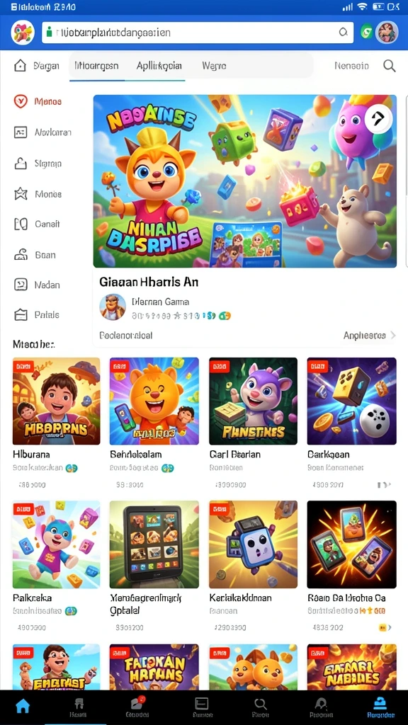Tampilan antarmuka yang modern dan menarik.