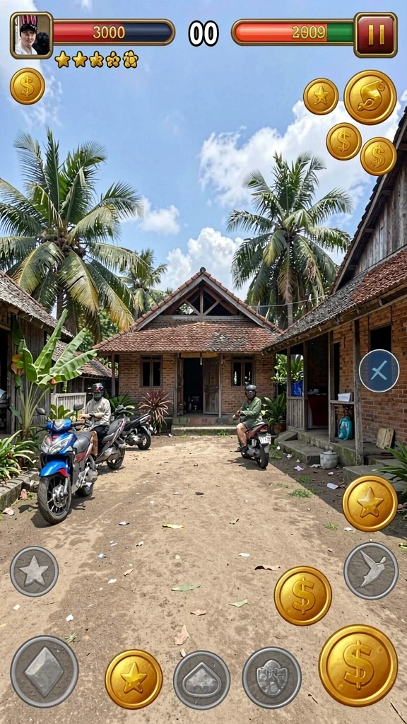 Beragam karakter unik untuk dipilih.
