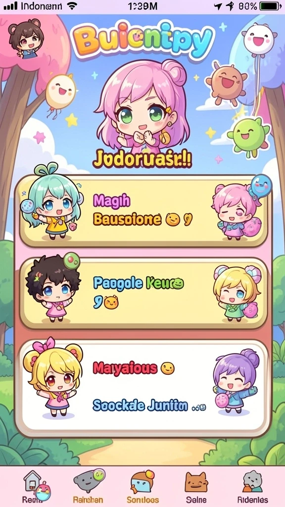 Mode multiplayer yang seru, bermain dengan teman-teman.