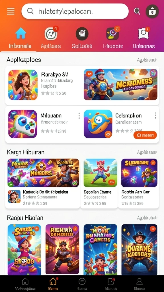 Tampilan interface yang menarik dan mudah digunakan.