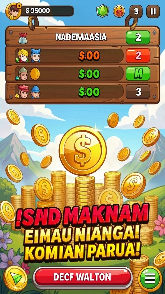 Tampilan antarmuka aplikasi yang menarik dan modern.