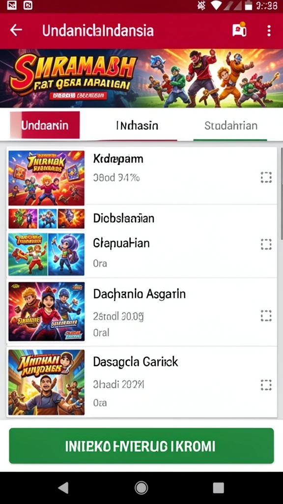 Tampilan antarmuka yang menarik dan mudah digunakan.