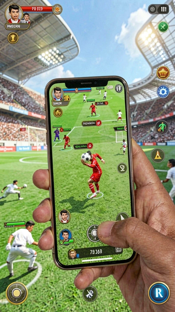 Tangkapan layar menunjukkan grafis menakjubkan dalam permainan.
