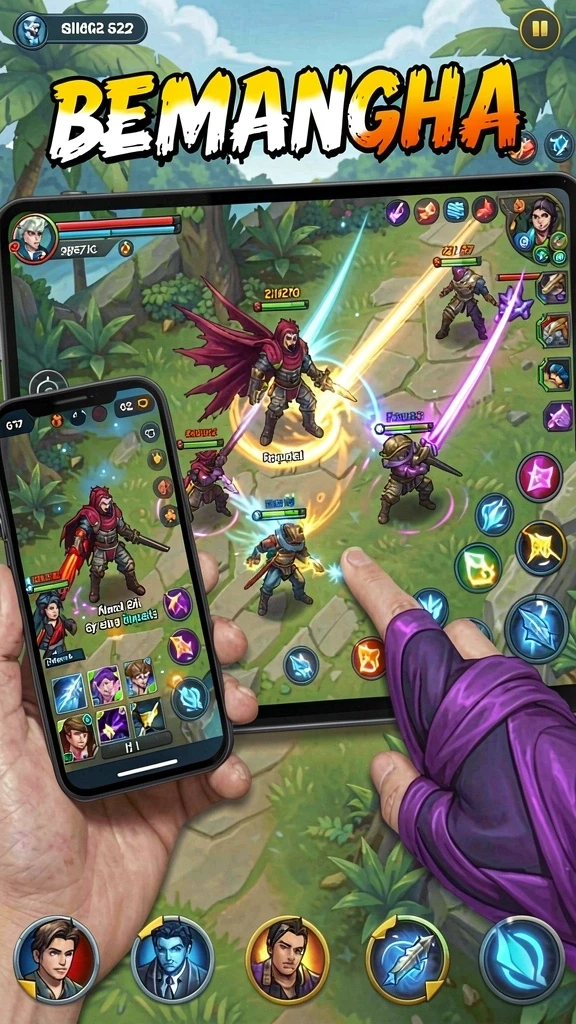 Screenshot menunjukkan fitur kompetisi antar pemain.