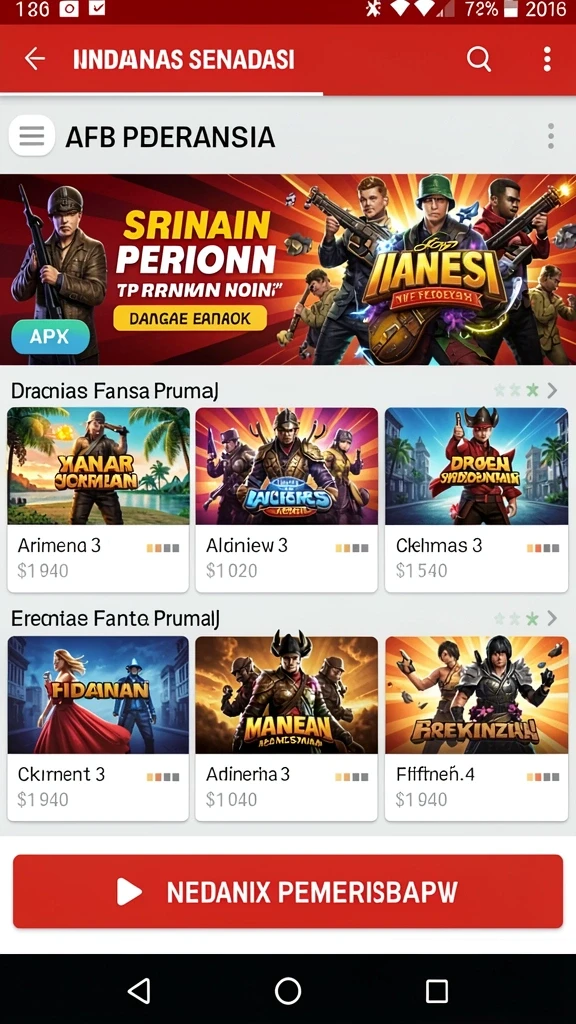 Gambaran aksi seru di tengah permainan yang mendebarkan.
