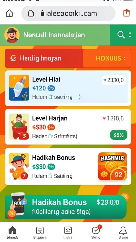 Karakter dengan kemampuan unik.