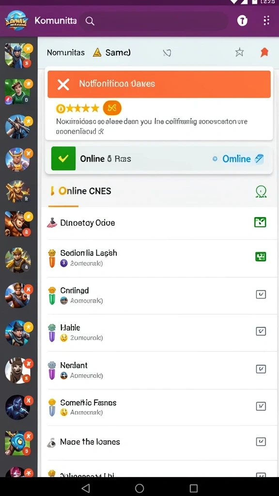 Interaksi multiplayer yang seru dalam SUPERVIP.