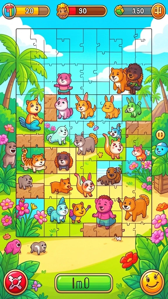 Grafik warna-warni yang menambah pengalaman bermain.