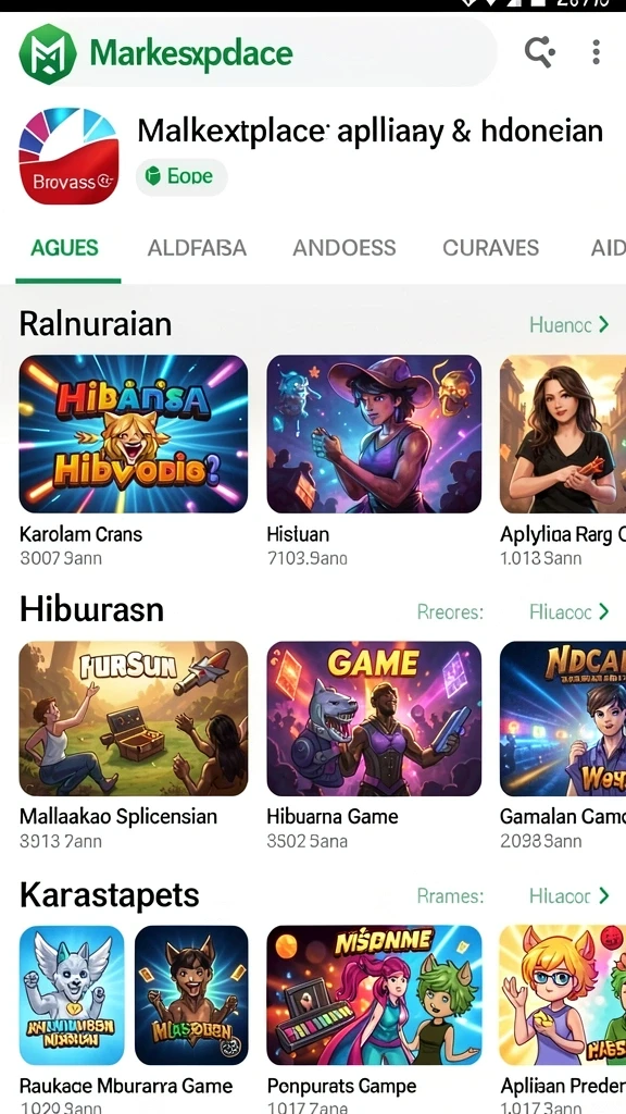 Arena permainan yang mendebarkan dan penuh aksi.