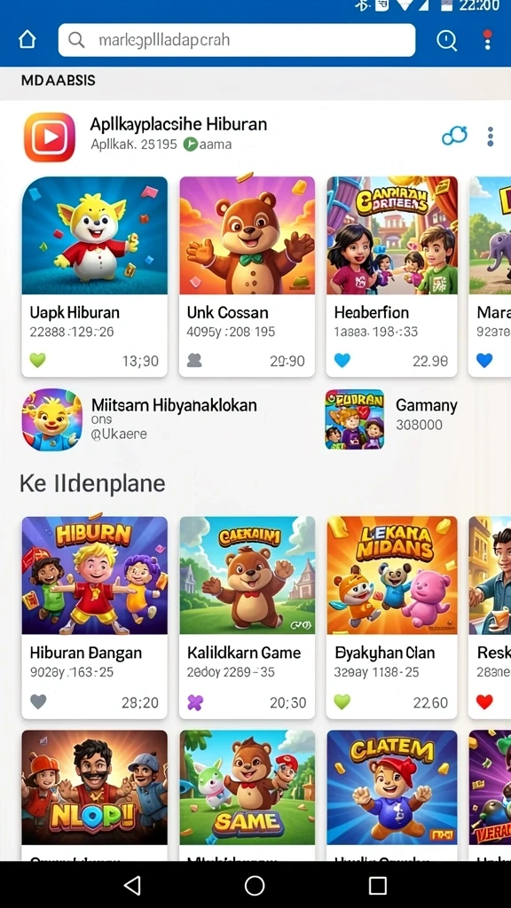 Tampilan antarmuka yang sederhana dan intuitif.